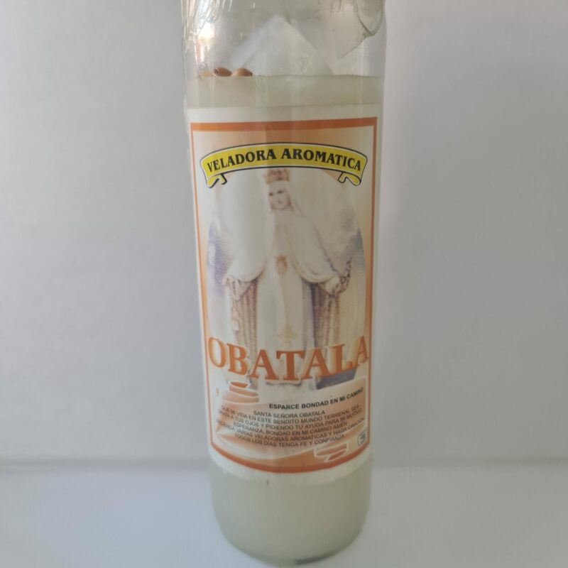 VELADORA DE VASO DE OBATALÁ