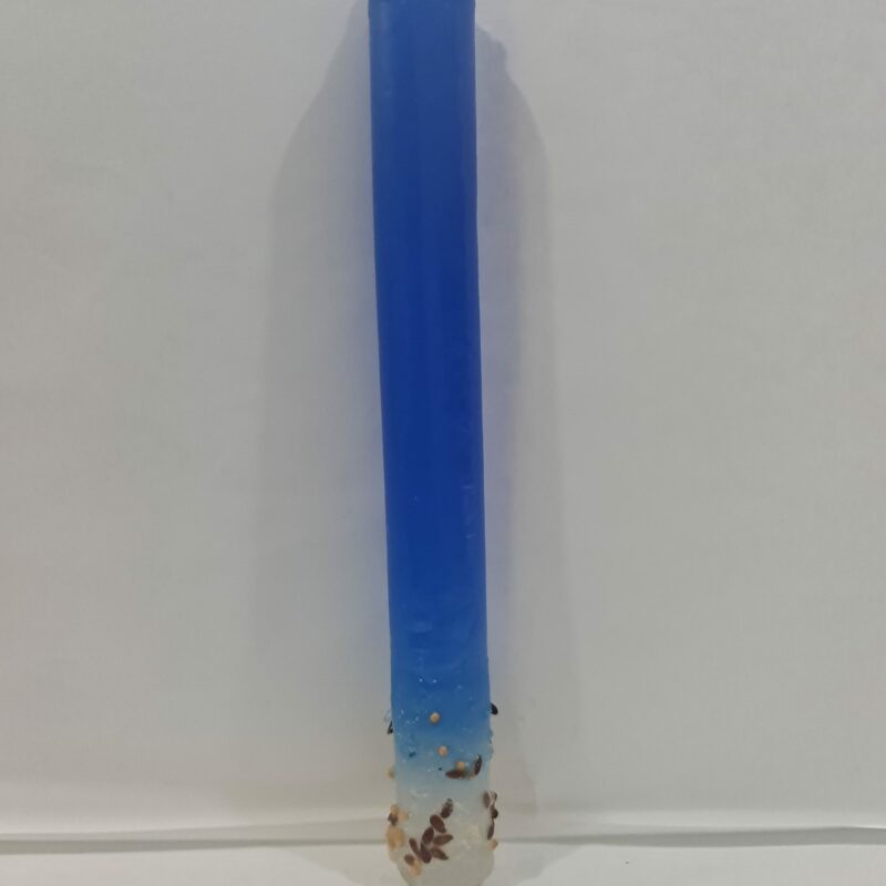 VELA AZUL PREPARADA GRANDE