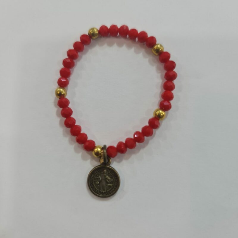 PILSERA ROJA CON SAN BENITO (PARA NIÑO)