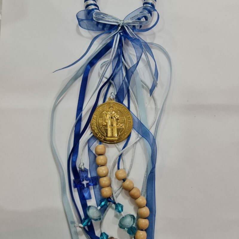 BENDICIÓN DE SAN BENITO AZUL (PROTECCIÓN PARA CASA O NEGOCIO)