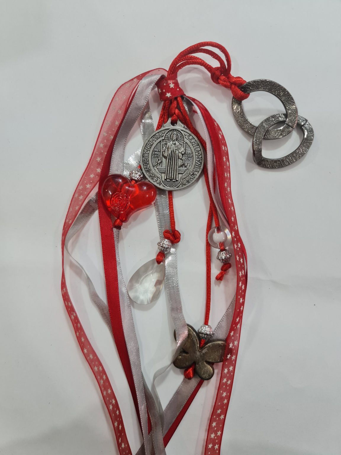 BENDICIÓN DE SAN BENITO ROJO (PROTECCIÓN PARA AUTO)
