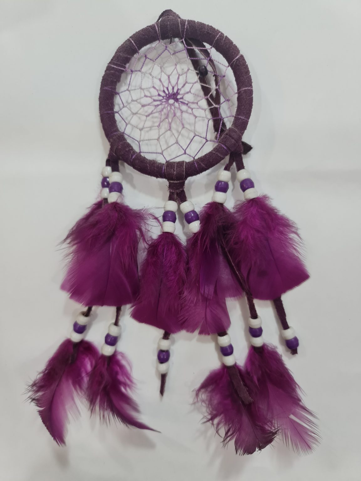 ATRAPASUEÑOS MORADO 30 CM DE LARGO