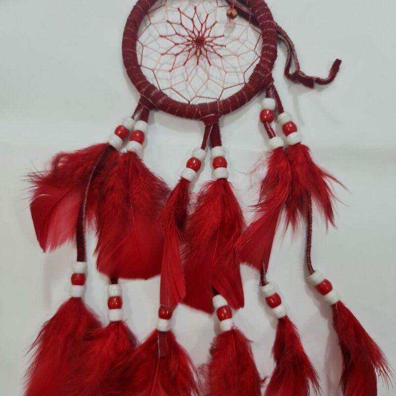 ATRAPASUEÑOS ROJO 30 CM DE LARGO