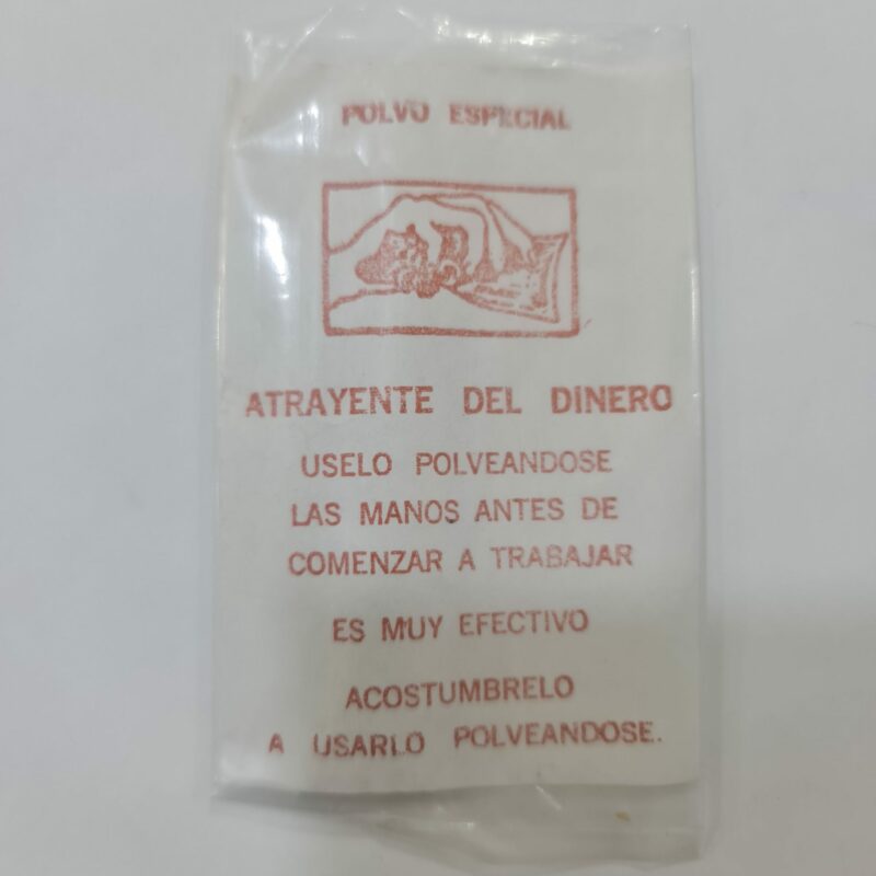 POLVO DE ATRAYENTE DEL DINERO