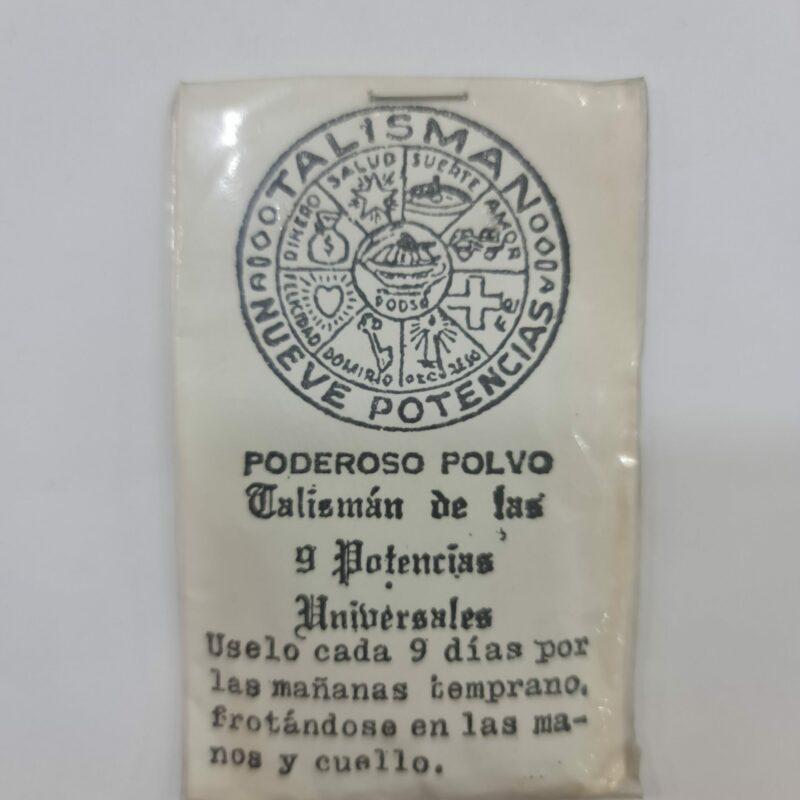 POLVO DEL TALISMAN DE LOS 89 PODERES UNIVERSALES