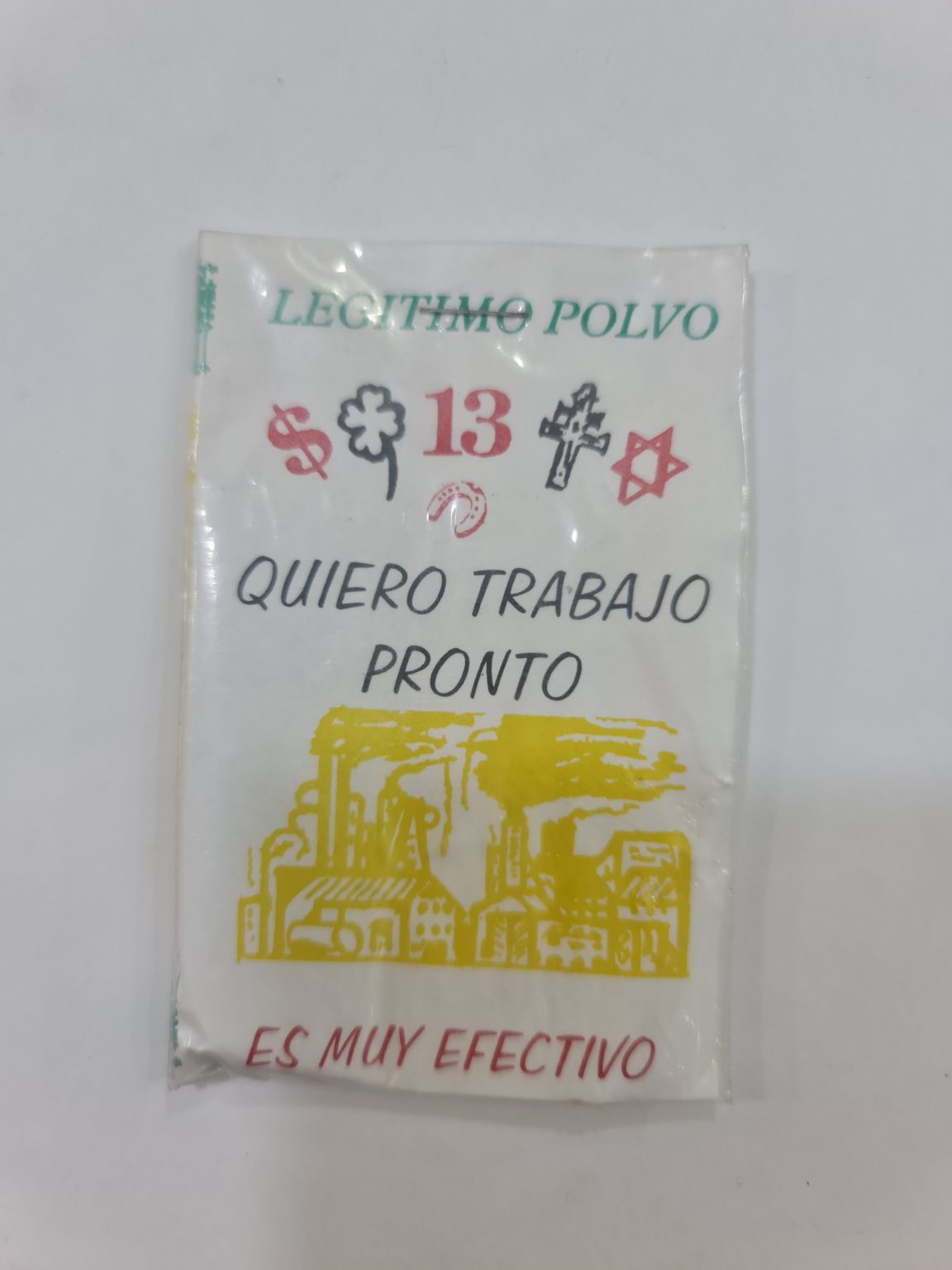 POLVO DE QUIERO TRABAJO PRONTO