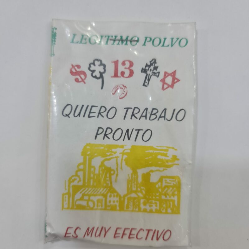 POLVO DE QUIERO TRABAJO PRONTO