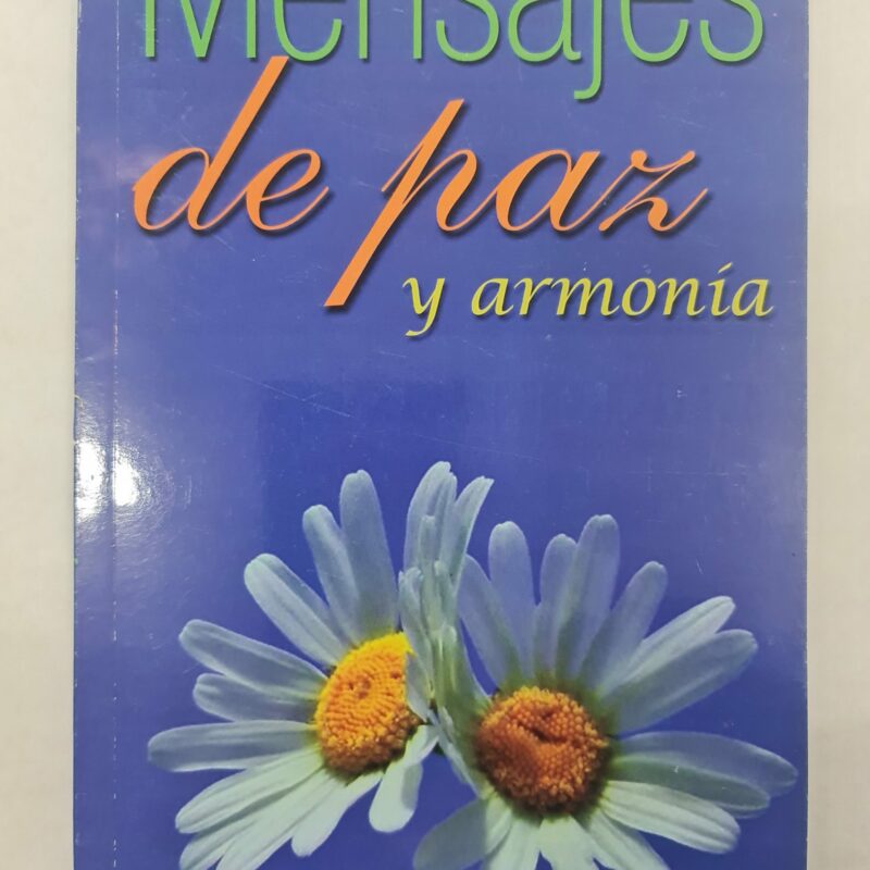 LIBRO DE MENSAJE DE PAZ Y ARMANÍA