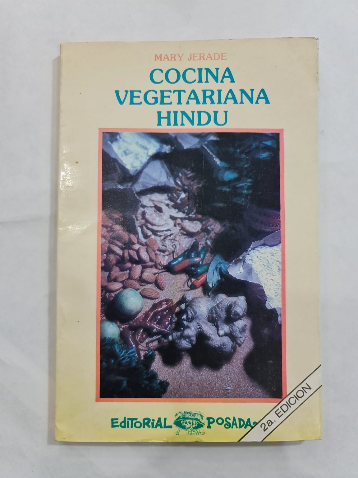 LIBRO DE COCINA VEGETAL HINDÚ