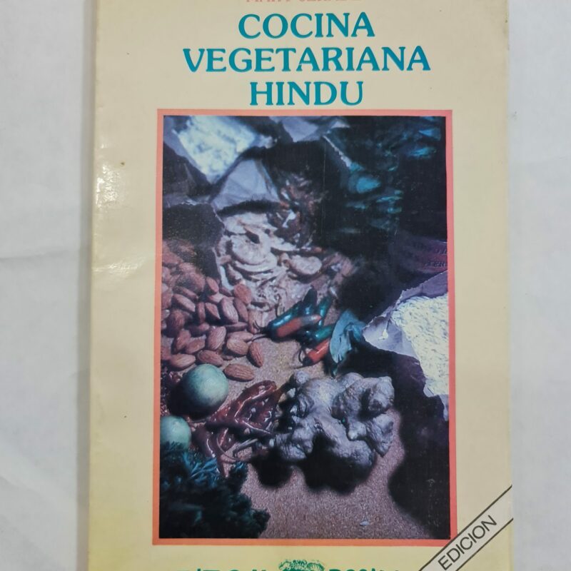 LIBRO DE COCINA VEGETAL HINDÚ