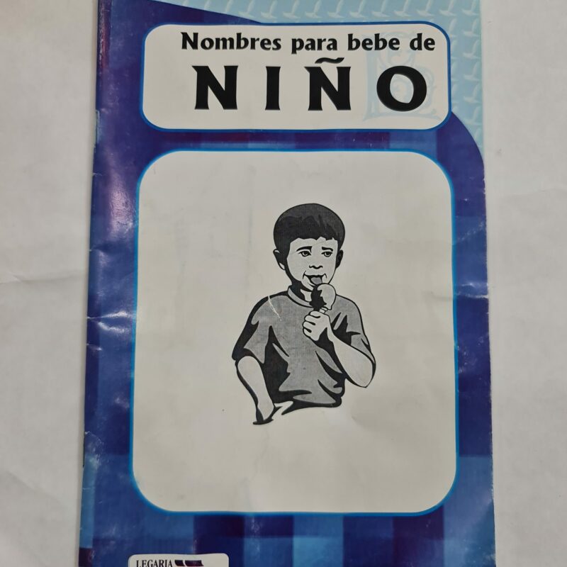 LIBRO DE NOMBRES PARA BEBÉS DE NIÑO