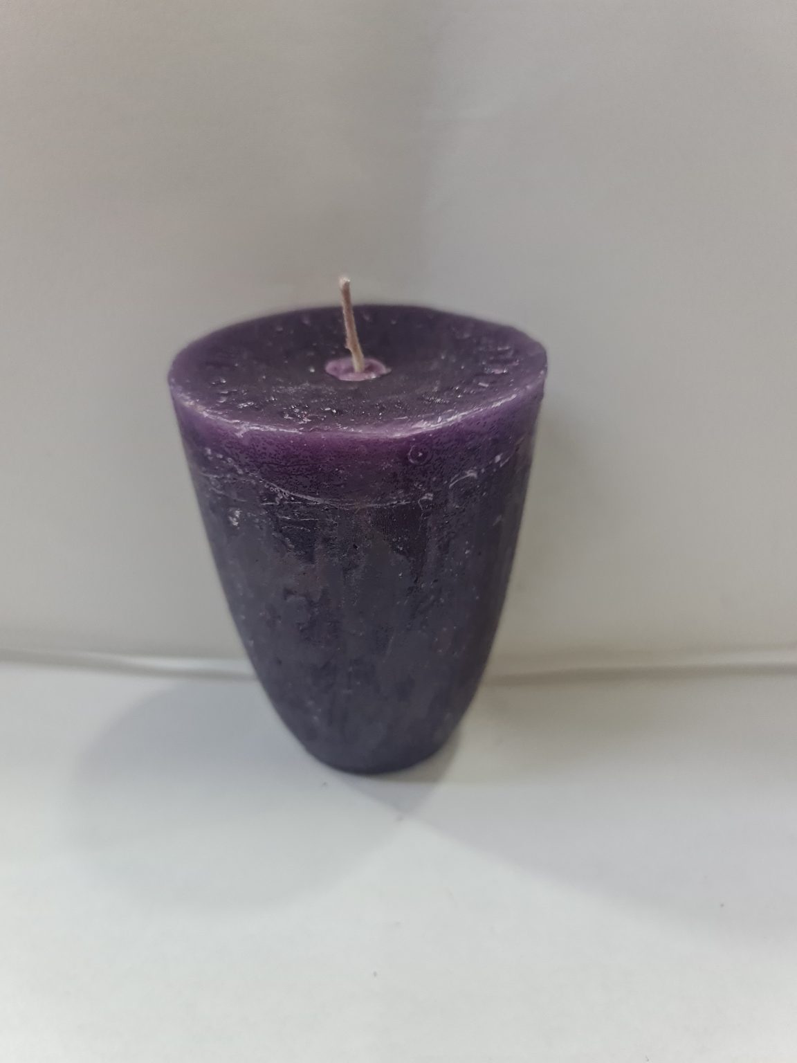 VELADORA SENCILLA MORADA