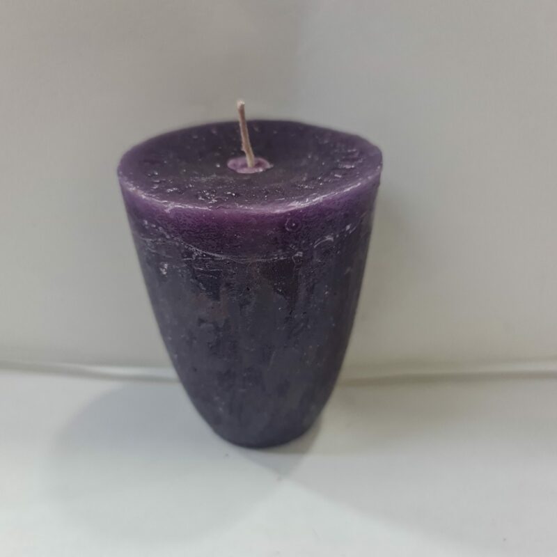VELADORA SENCILLA MORADA