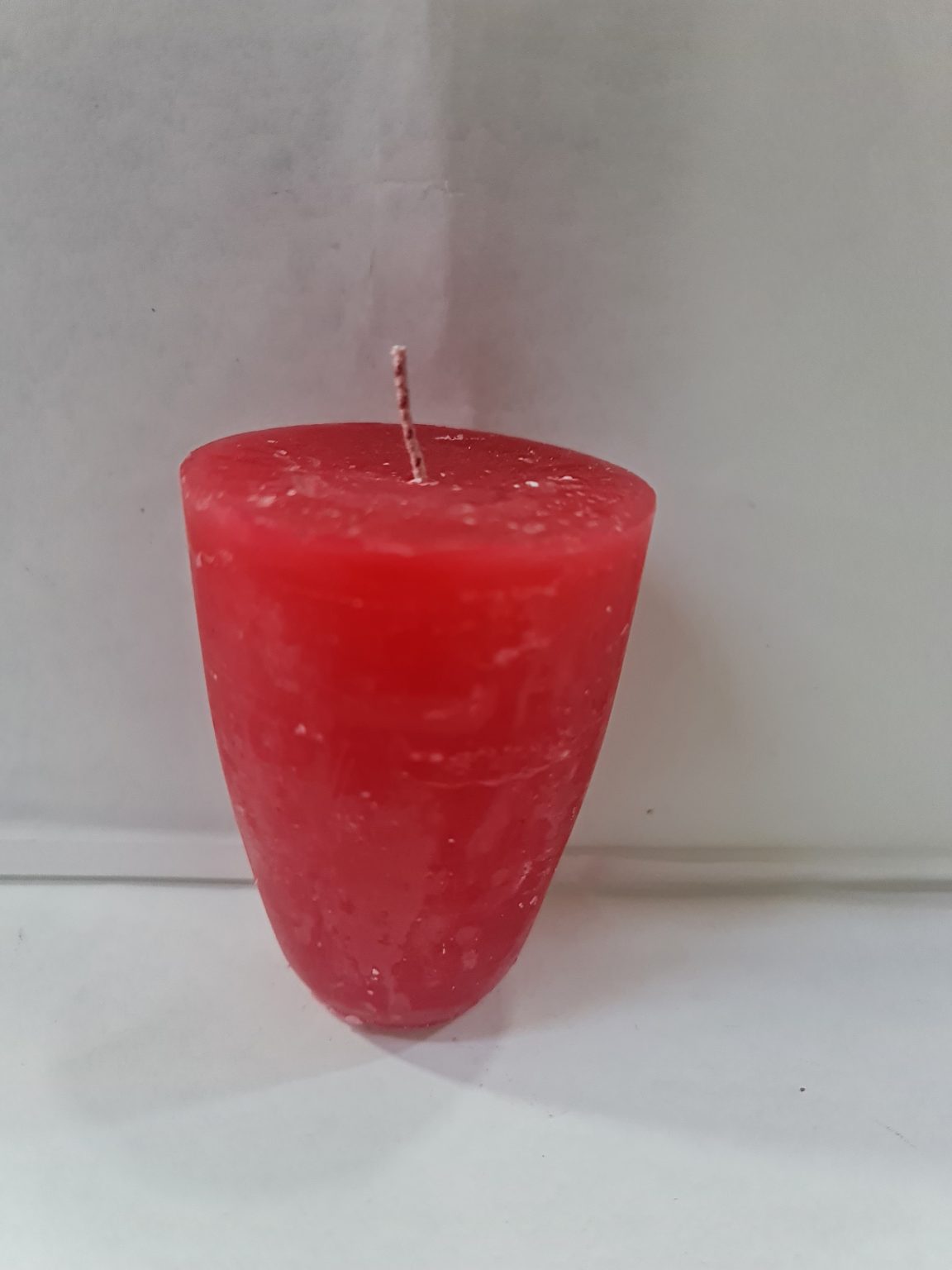 VELADORA SENCILLA ROJA