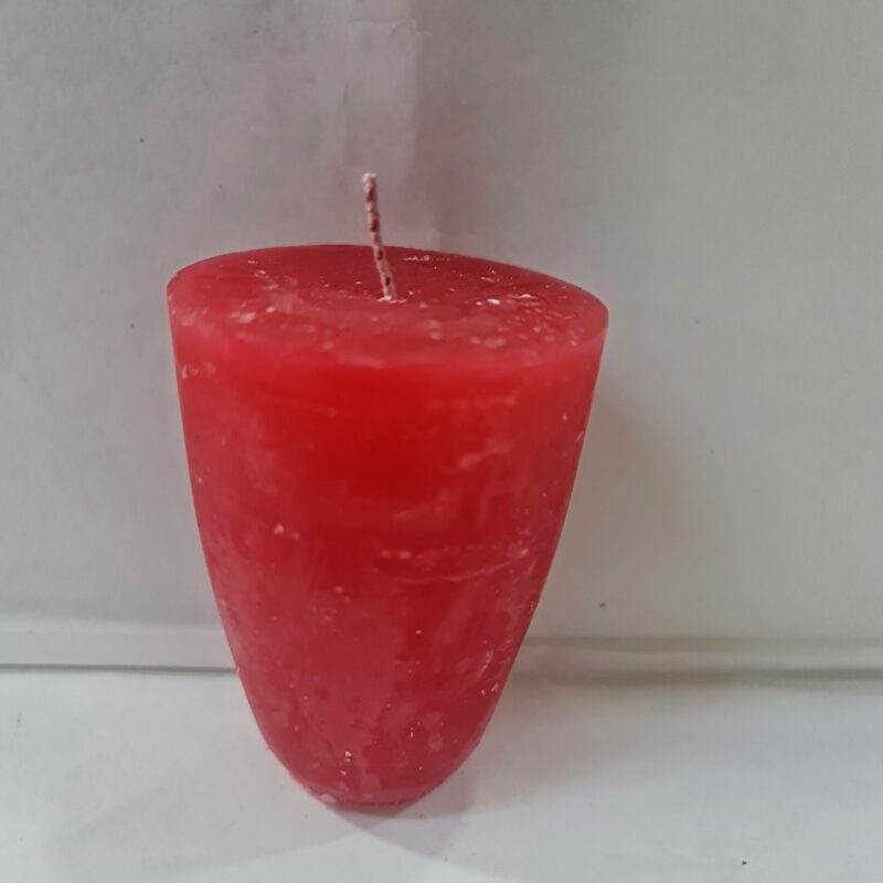 VELADORA SENCILLA ROJA