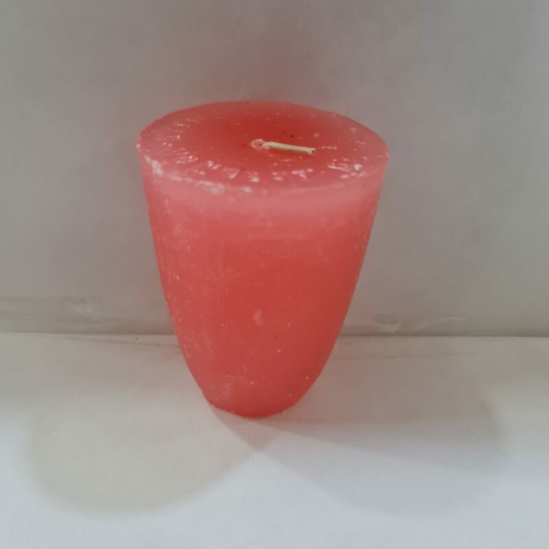 VELADORA SENCILLA ROSA