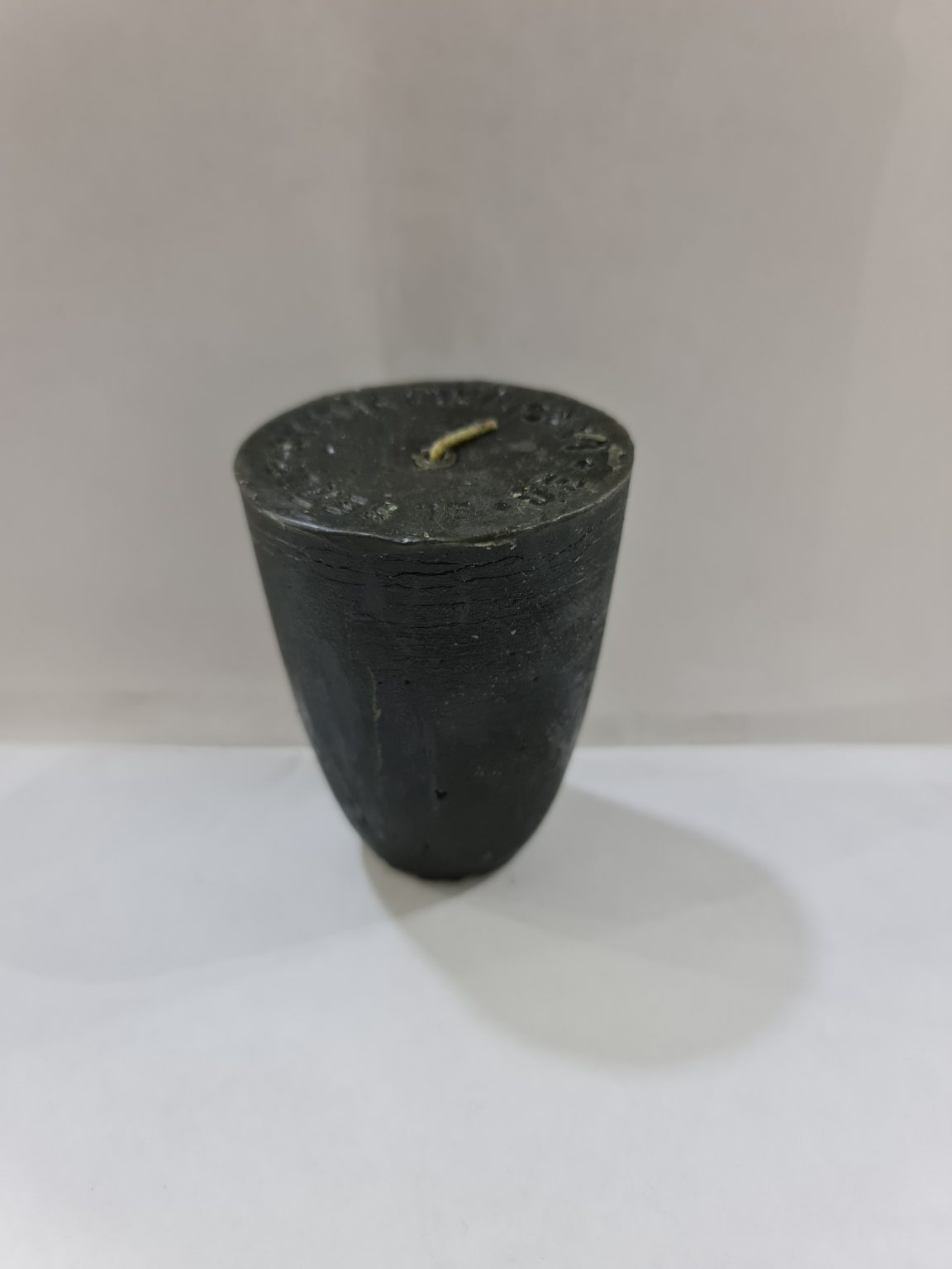 VELADORA SENCILLA NEGRA