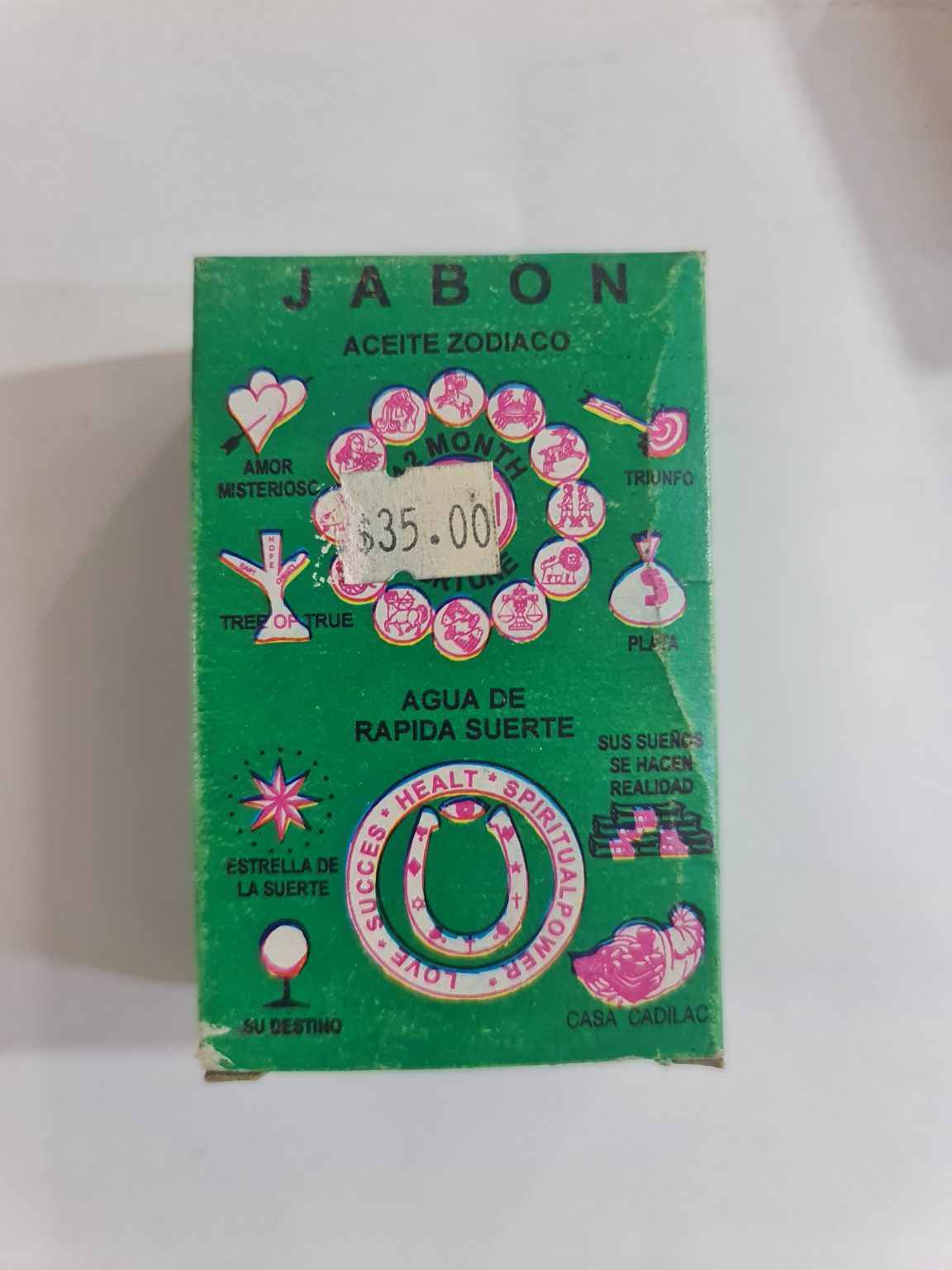 JABÓN ECONÓMICO DE SUERTE RÁPIDA