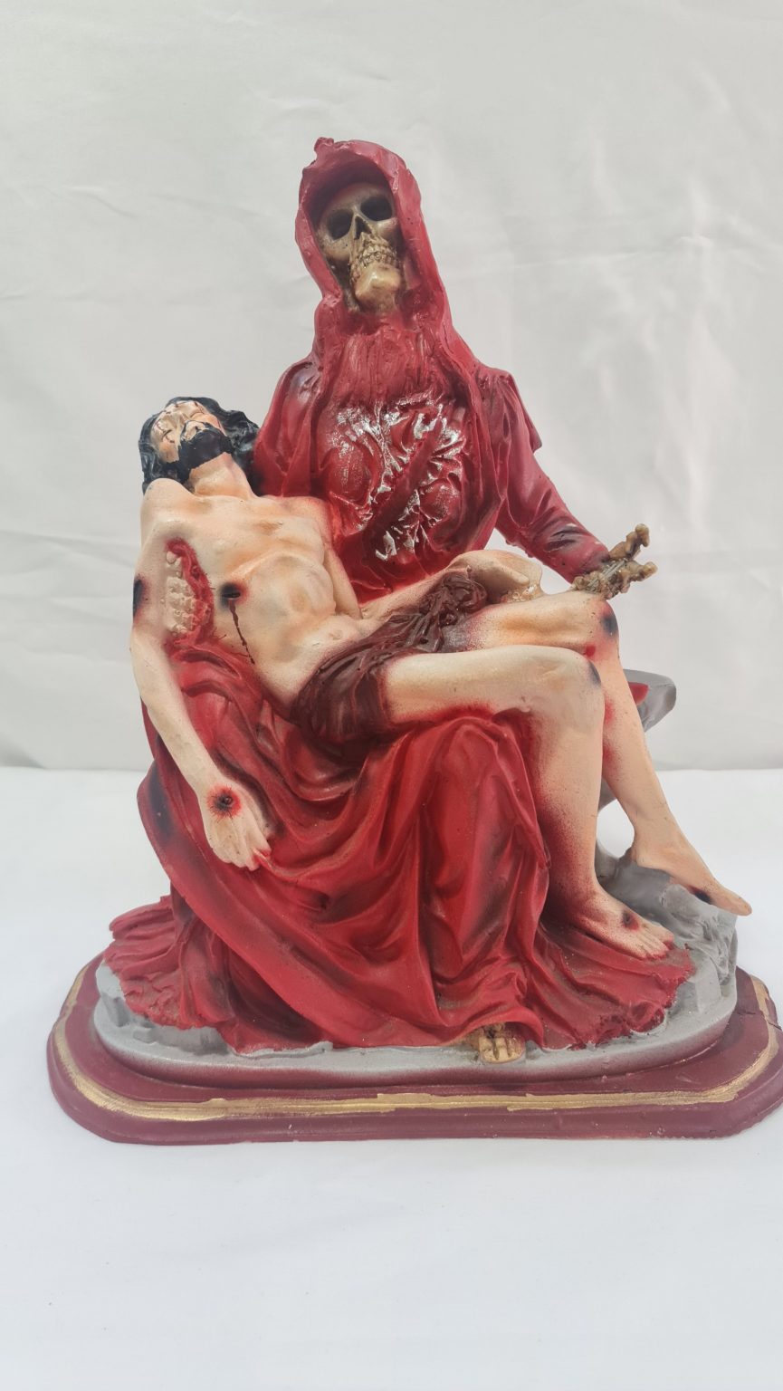 SANTA MUERTE ROJA GRANDE