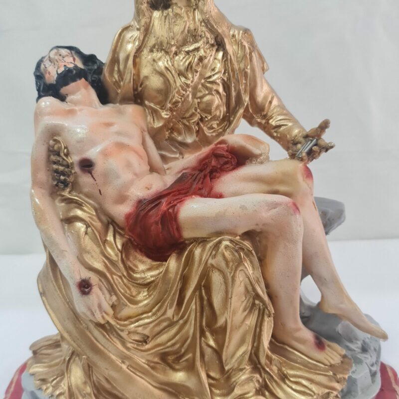 SANTA MUERTE GRANDE DORADA
