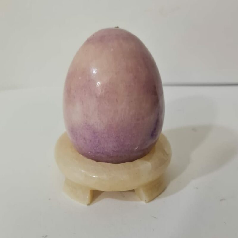 HUEVO DE ONIX ROSA GRANDE