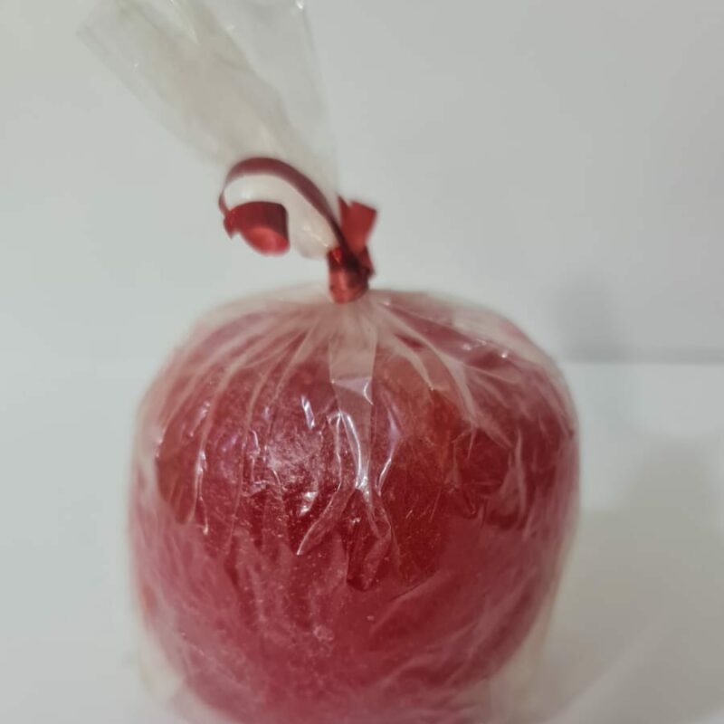 VELADORA DE MANZANA ROJA