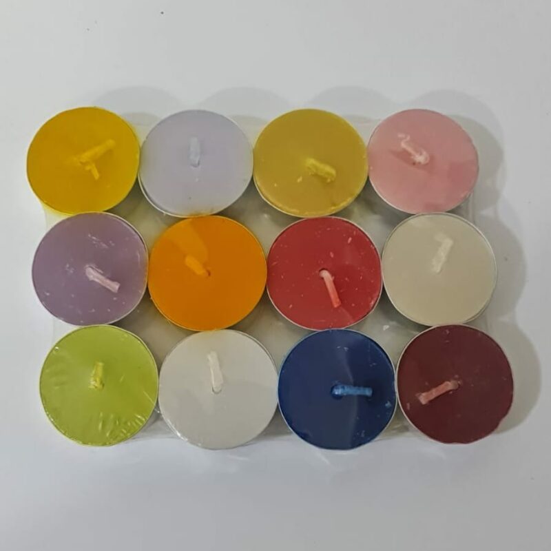 PAQUETE DE VELAS DE COLORES