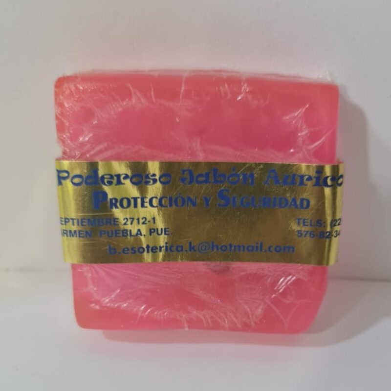 PODEROSO JABÓN ÁURICO DE PROTECCIÓN Y SEGURIDAD