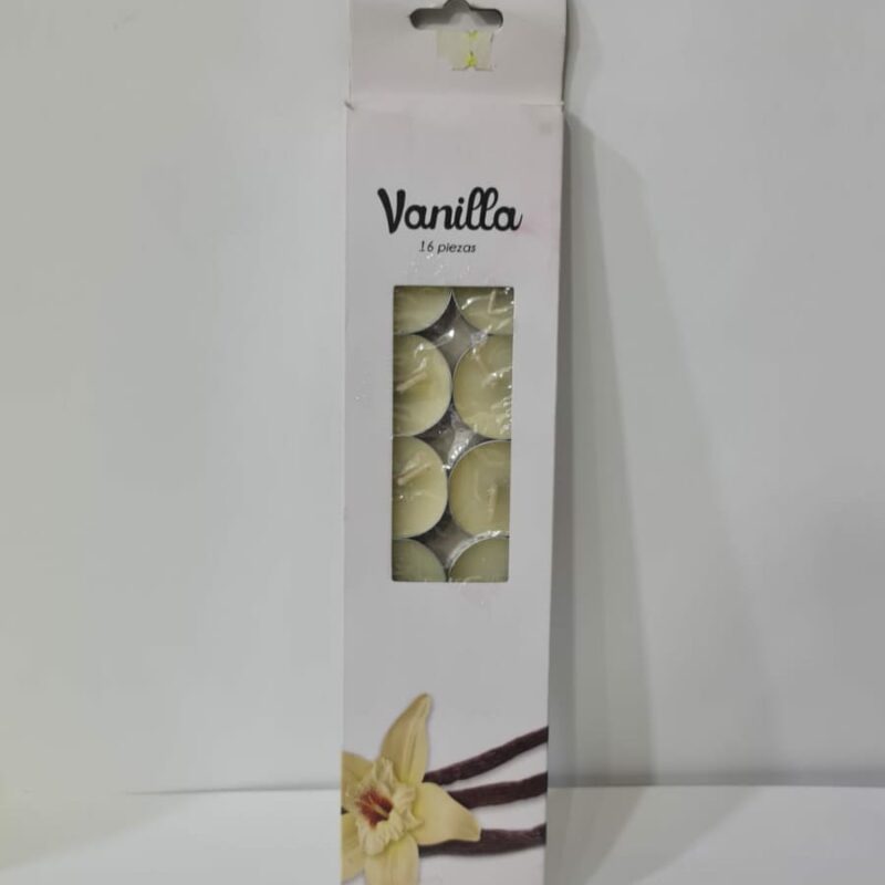 PAQUETE DE VELAS DE VAINILLA