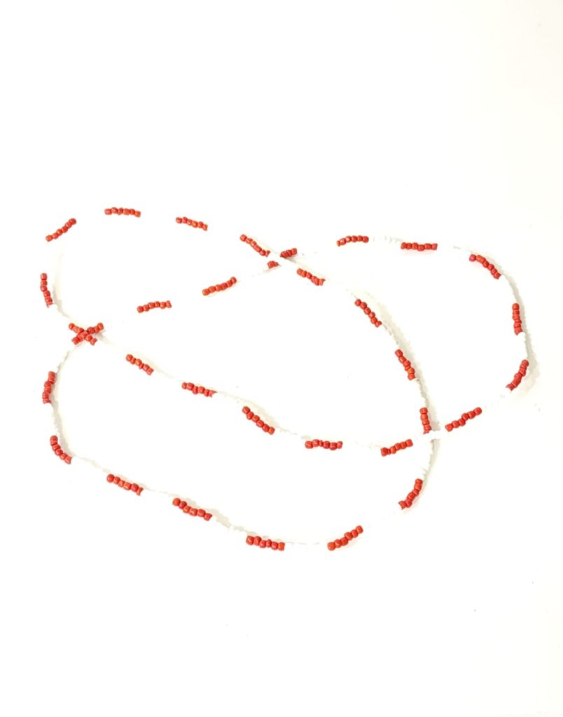 COLLAR O ELEKE DE SANTERÍA DE SHANGÓ