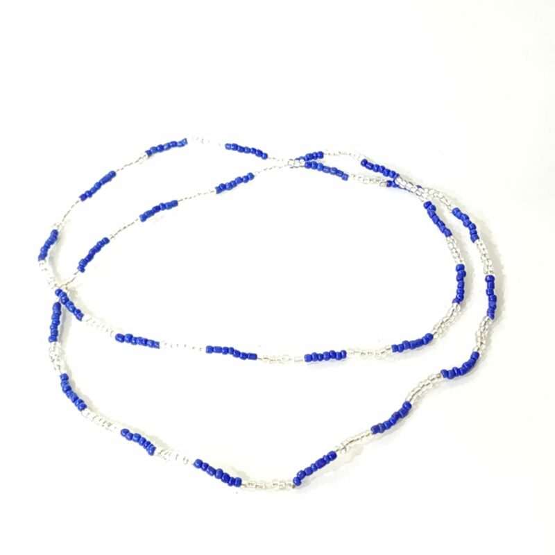 COLLAR O ELEKE DE SANTERÍA DE YEMAYÁ