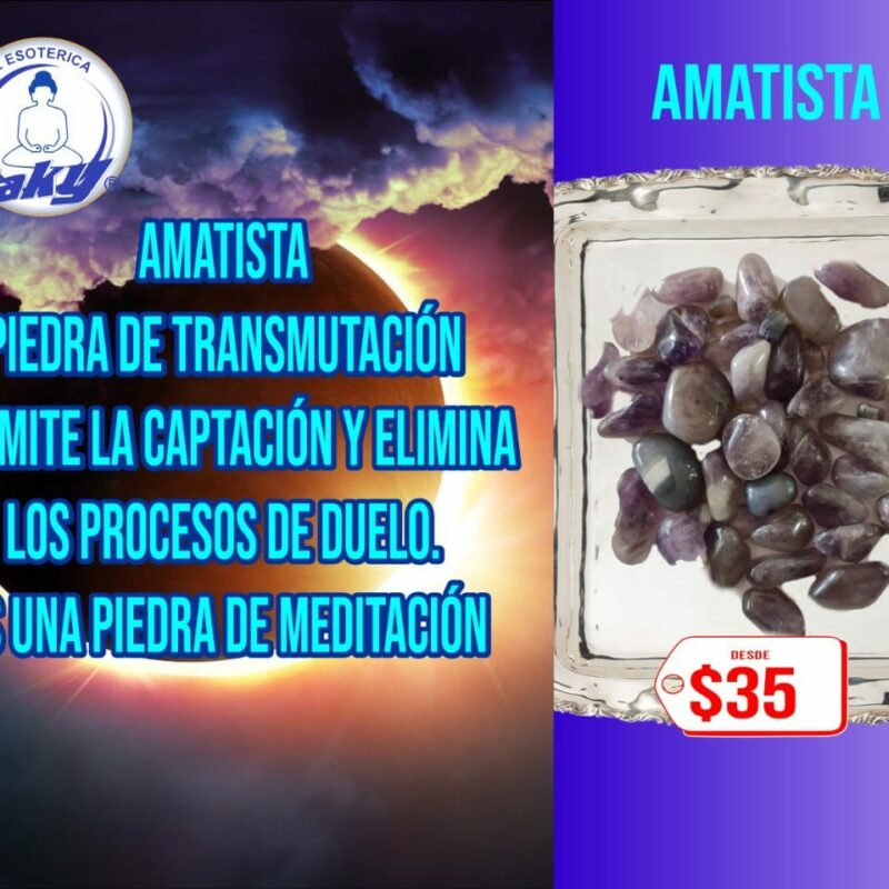 CUARZO AMATISTA (POR PIEZA)