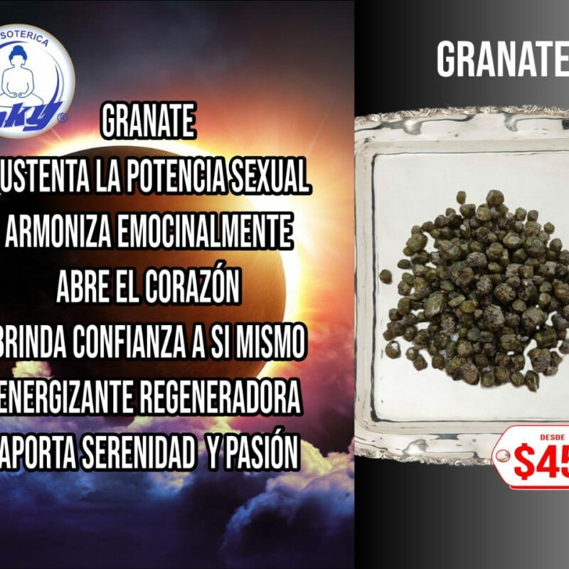 CUARZO GRANATE (POR PIEZA)