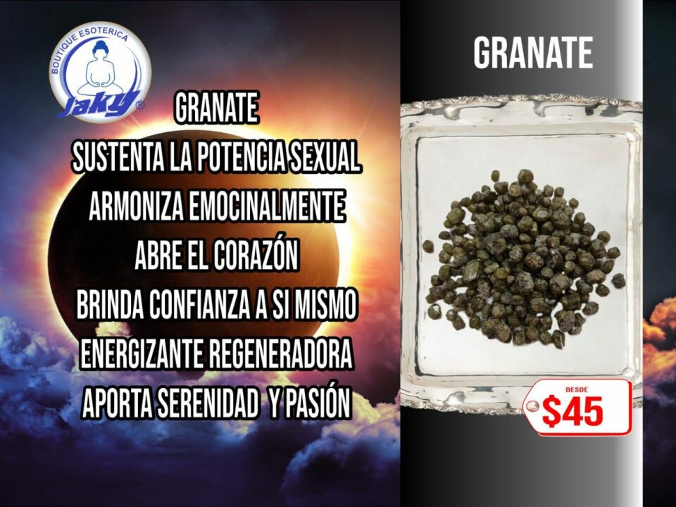 CUARZO GRANATE (POR PIEZA)