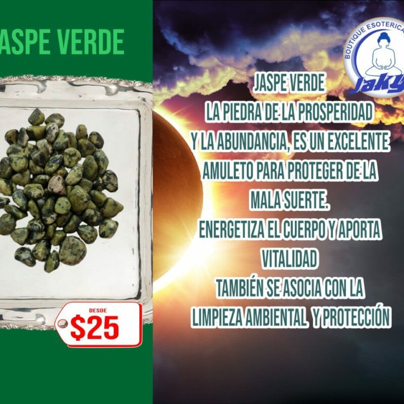 CUARZO JASPE VERDE