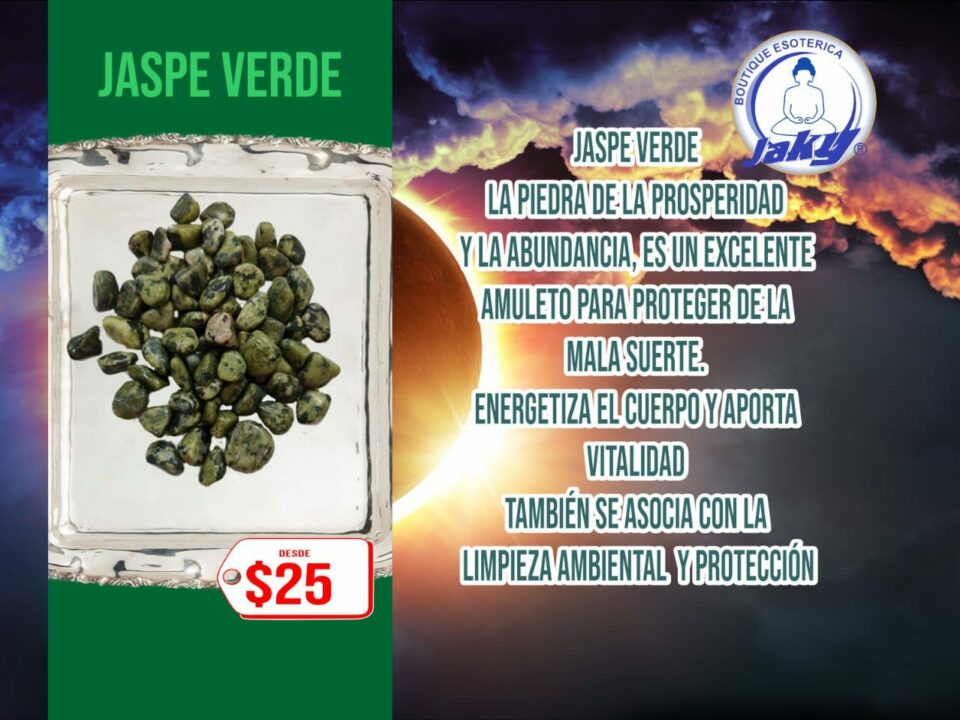 CUARZO JASPE VERDE