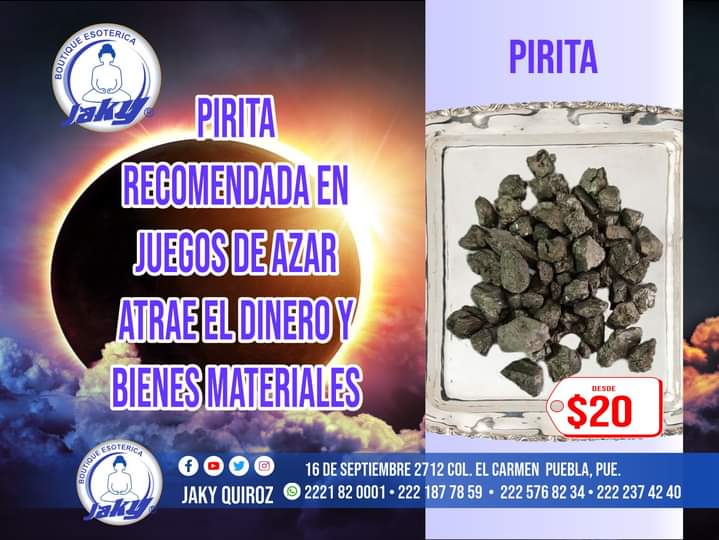 CUARZO PIRITA (POR PIEZA)