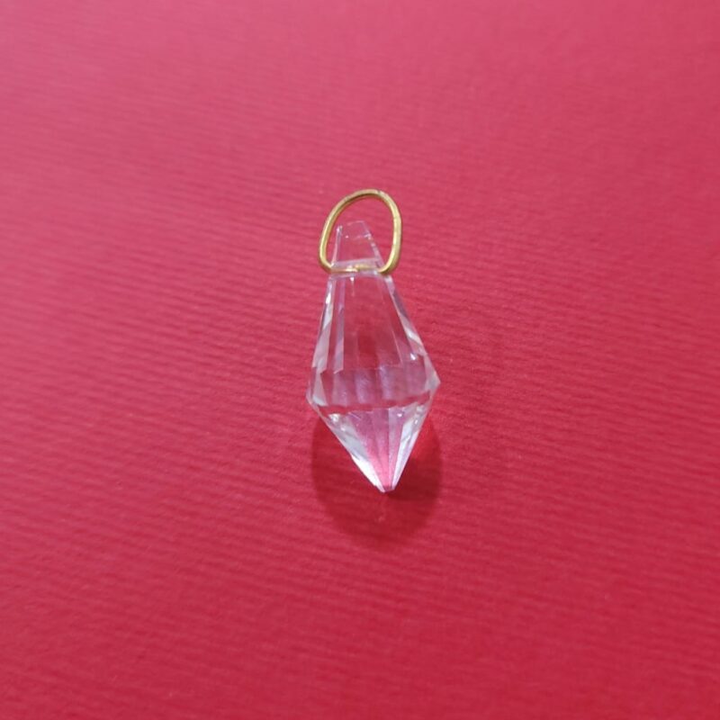 DIJE PENDULO DE CRISTAL CHICO