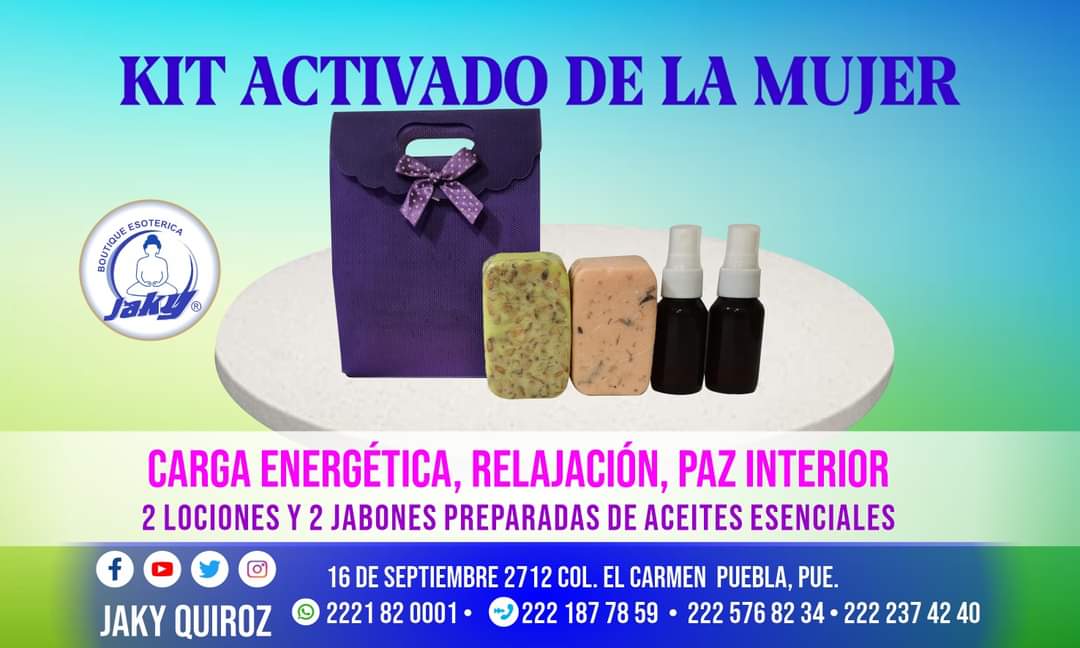 KIT VITALIZADOR Y ACTIVADOR PARA LA MUJER