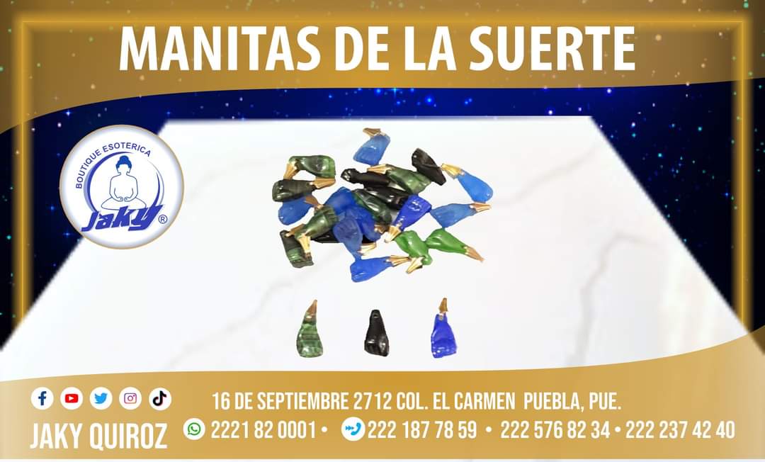 MANITAS DE LA SUERTE (POR PIEZA)