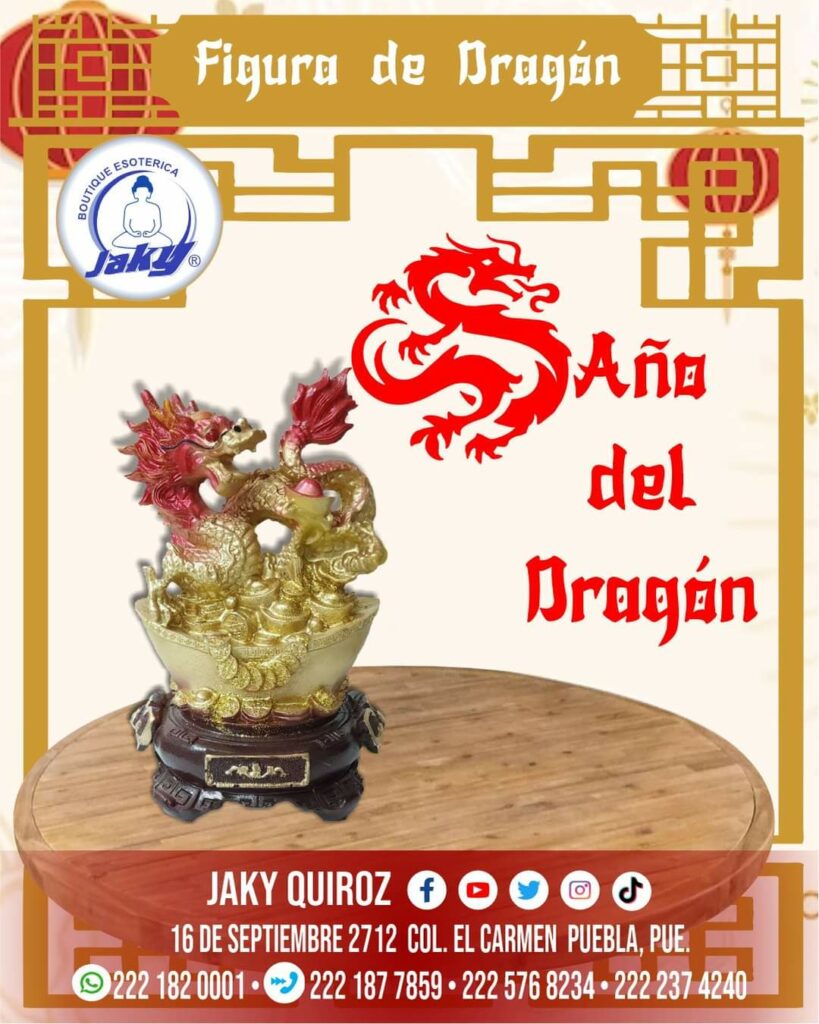 DRAGÓN CON LINGOTE