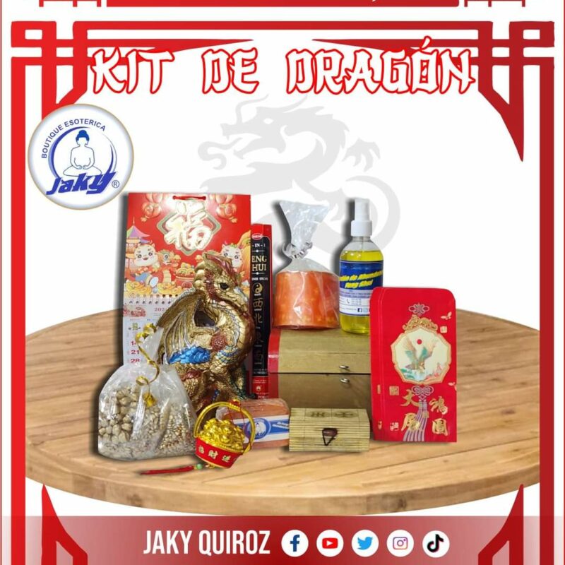 KIT DEL DRAGÓN CON COFRE