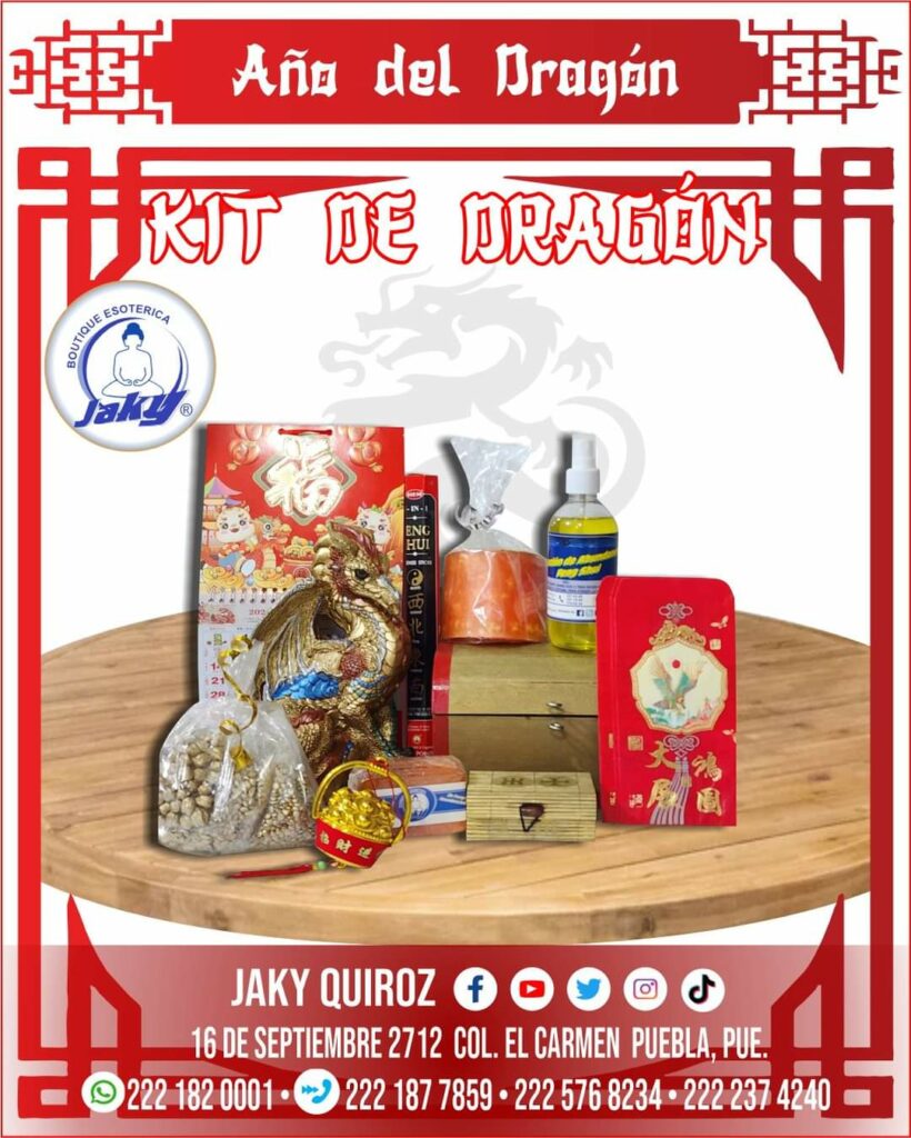 KIT DEL DRAGÓN CON COFRE