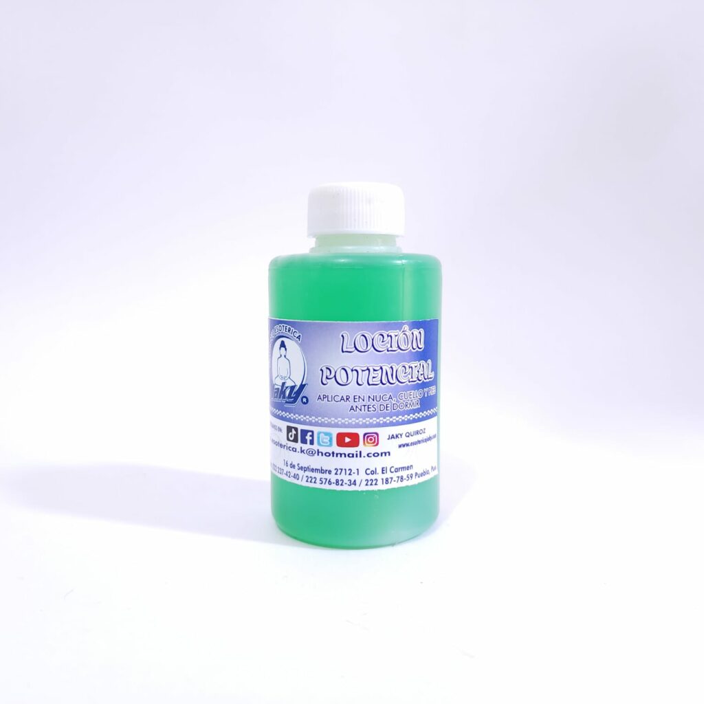 LOCIÓN POTENCIAL (LOCIÓN VERDE)