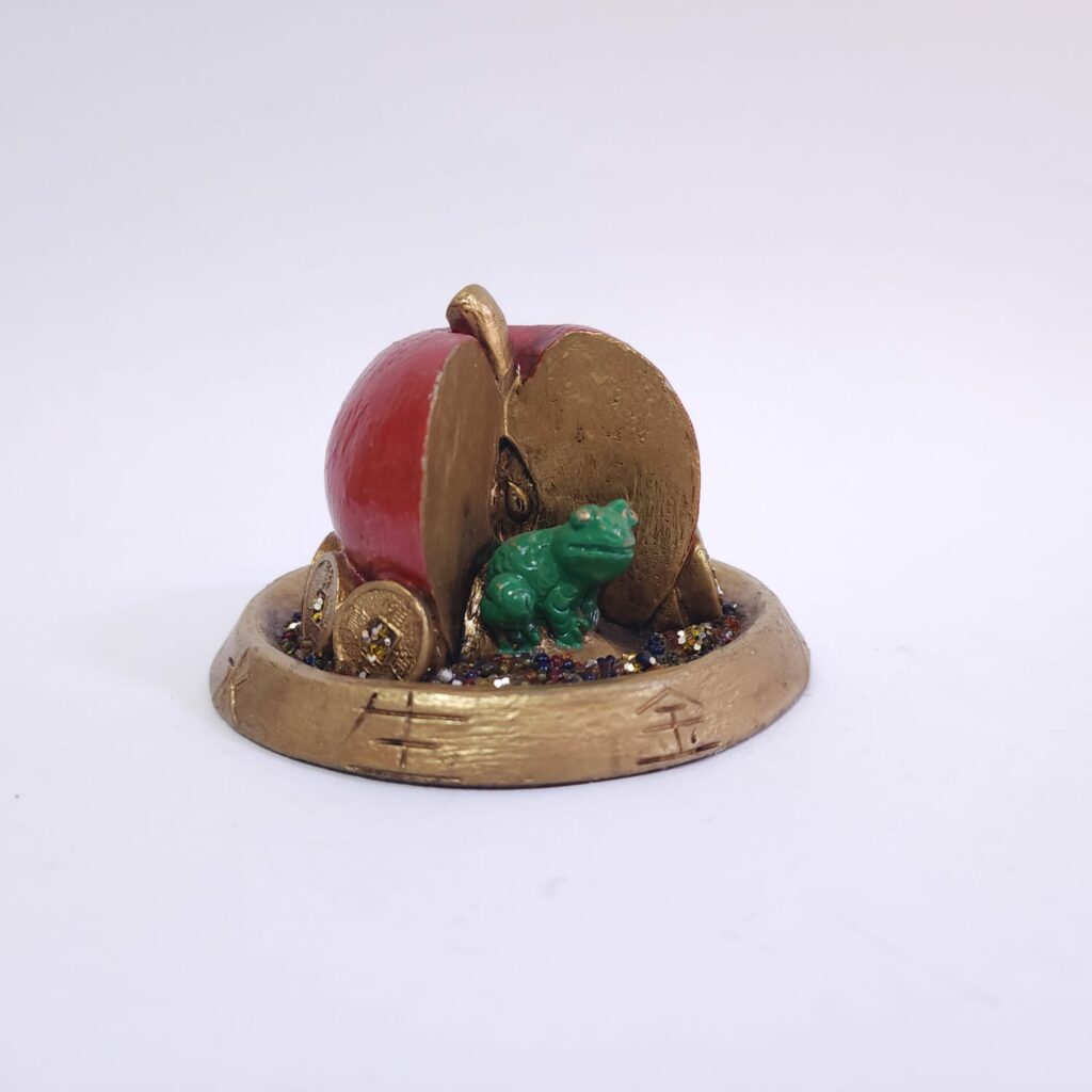 MANZANA Y RANA DE LA ABUDANCIA Y SUERTE