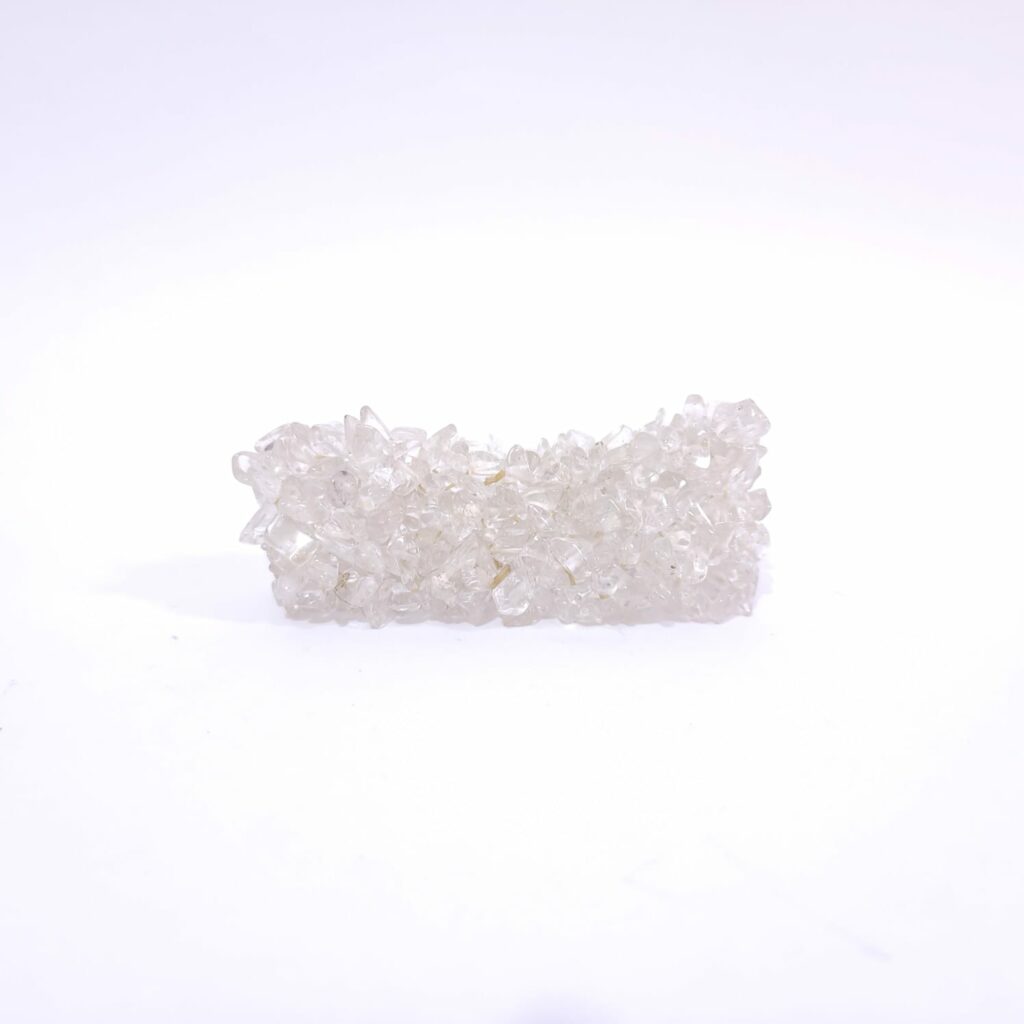 PULSERA DE CUARZO TRANSPARENTE