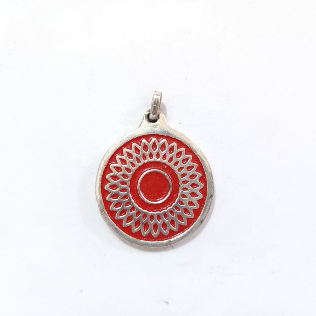 TALISMÁN FLOR DE LA VIDA ROJO