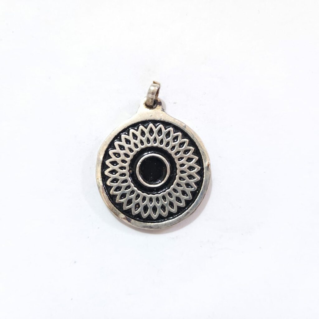 TALISMÁN FLOR DE LA VIDA NEGRO
