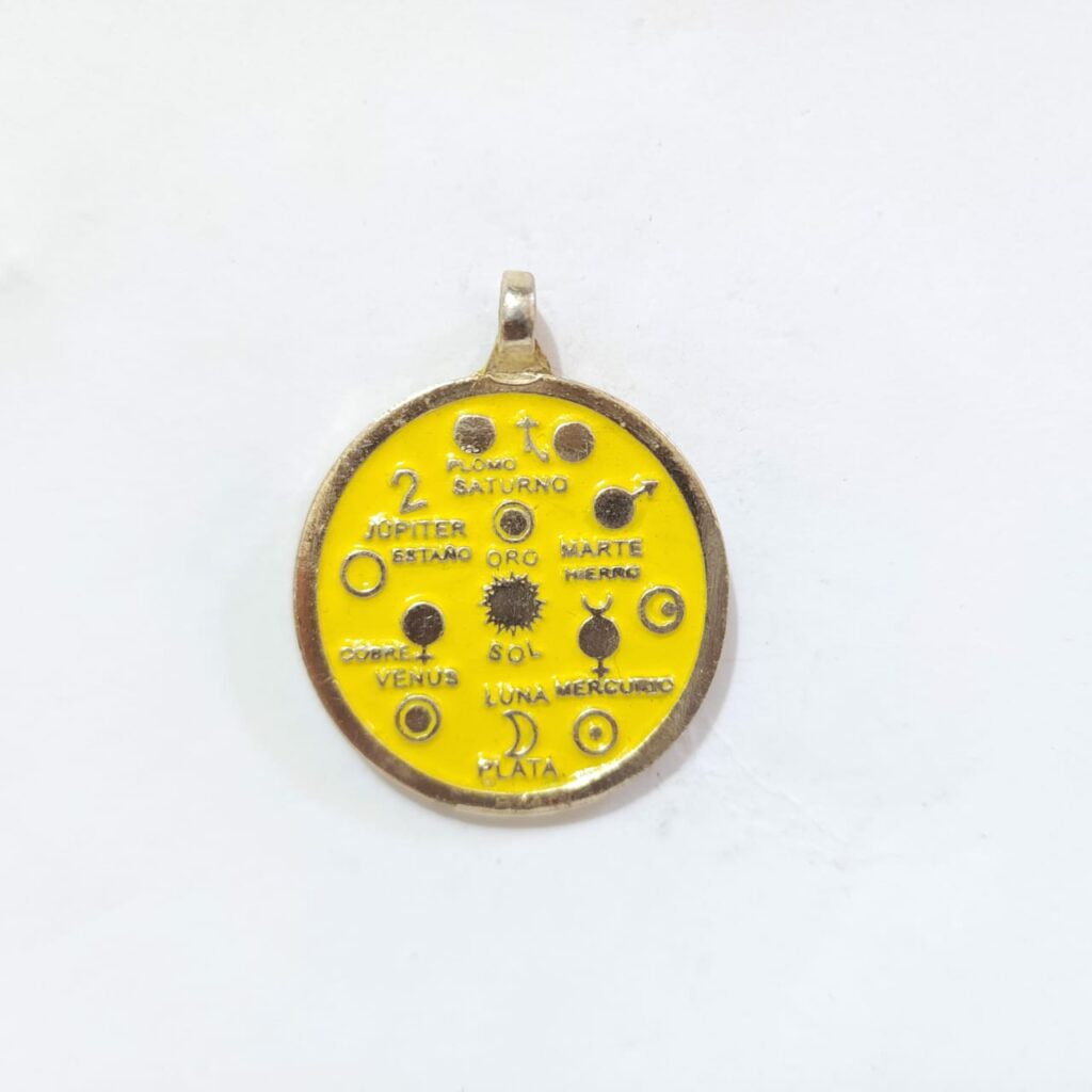 TALISMÁN DE PLANETAS AMARILLO