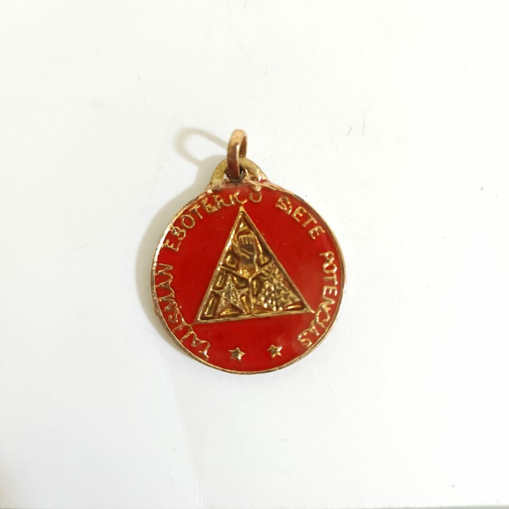 TALISMÁN ESOTÉRICO 7 POTENCIAS ROJO